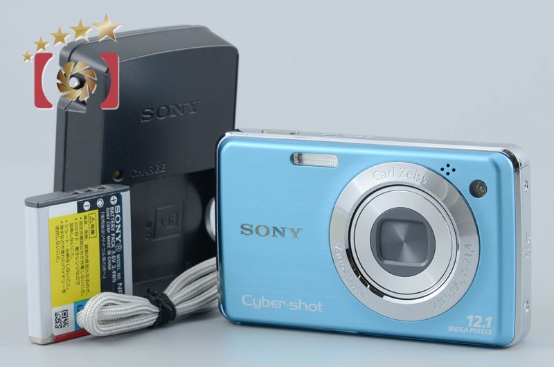 Sony Cyber-Shot DSC-W220 Blue Digital Camera [Japanese Language Only] from Japan