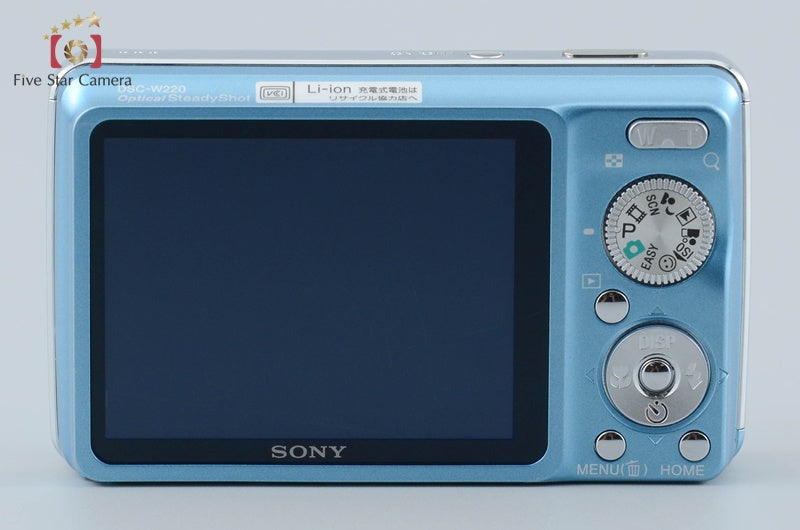 Sony Cyber-Shot DSC-W220 Blue Digital Camera [Japanese Language Only] from Japan