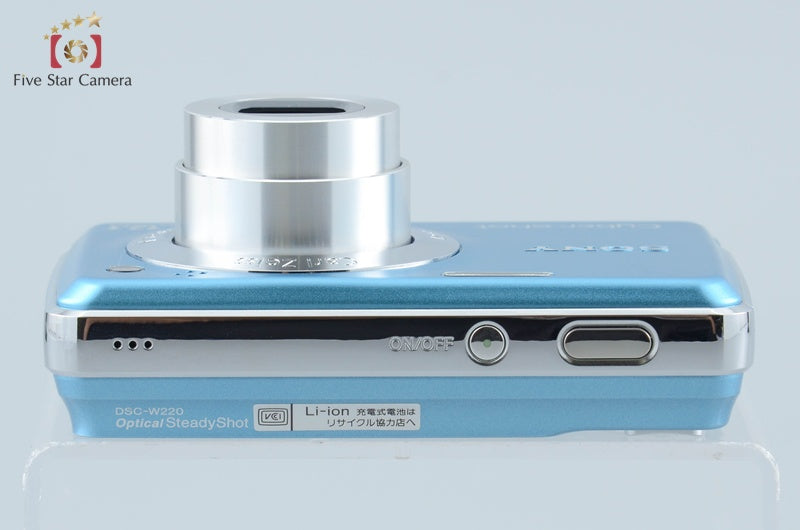 Sony Cyber-Shot DSC-W220 Blue Digital Camera [Japanese Language Only] from Japan