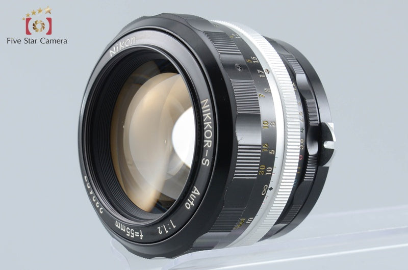 Nikon NIKKOR-S Auto 55mm f/1.2 Non Ai Lens from Japan