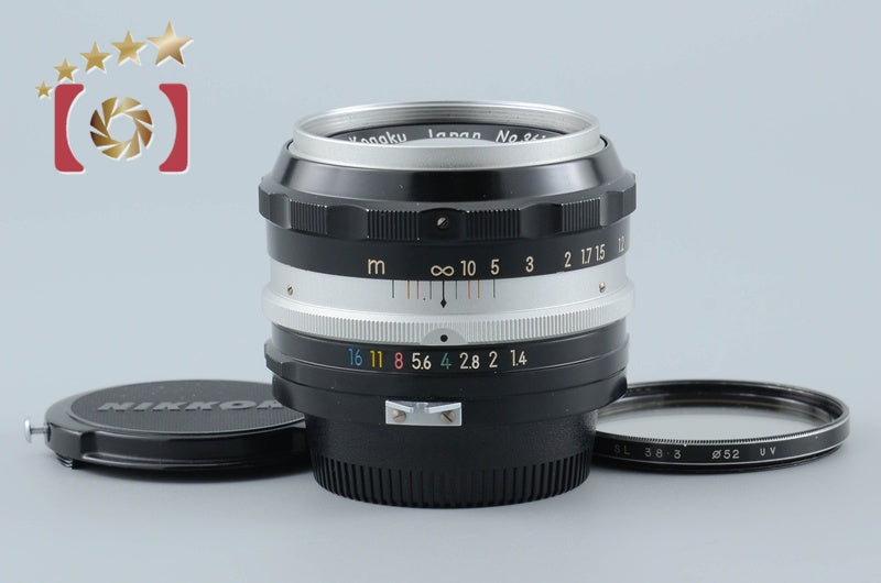 Nikon NIKKOR-S Auto 50mm f/1.4 Non Ai Lens from Japan