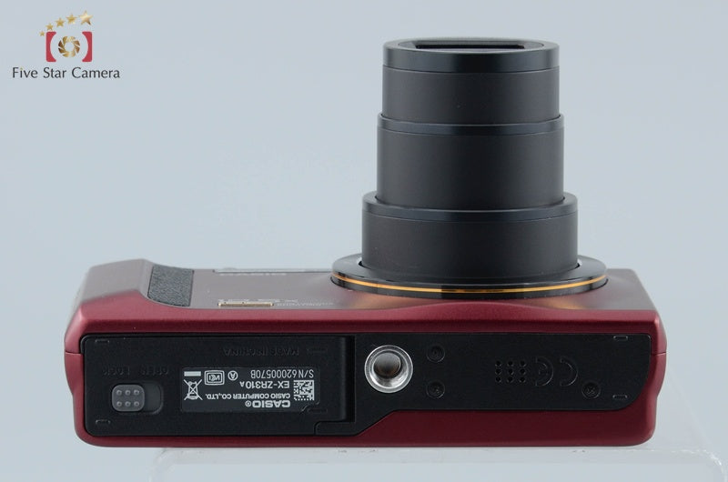 CASIO HIGH SPEED EXILIM EX-ZR310 Red 16.1 MP Digital Camera from Japan