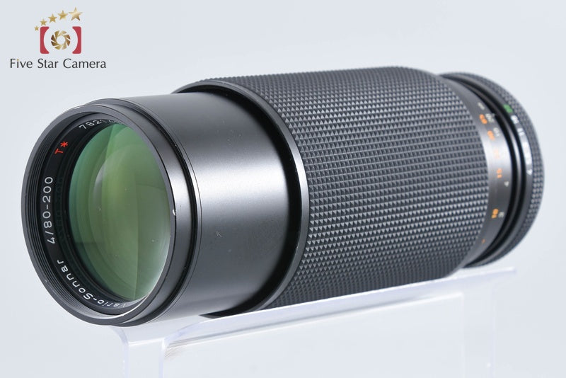 CONTAX Carl Zeiss Vario-Sonnar 80-200mm f/4 T* MMJ w/ Box from Japan