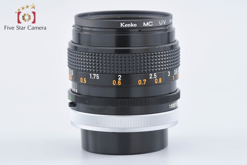 Canon FD 50mm f/1.4 S.S.C. from Japan