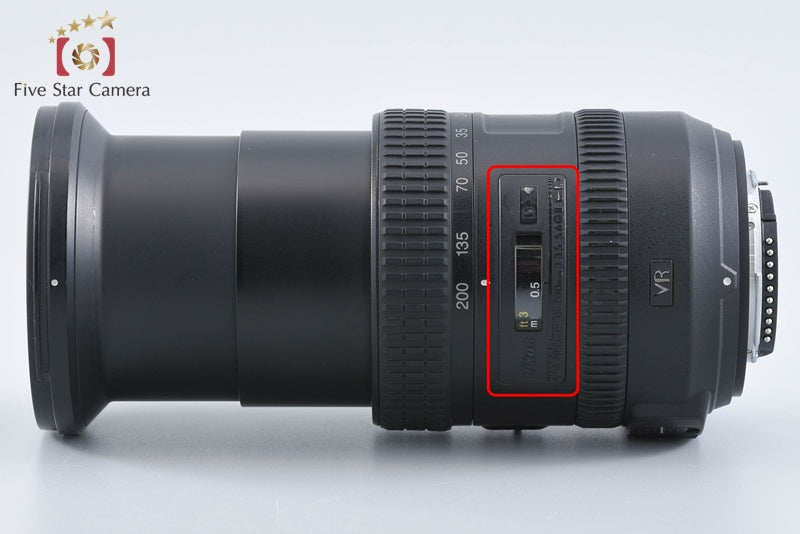 Nikon AF-S DX NIKKOR 18-200mm f/3.5-5.6 G II ED VR from Japan