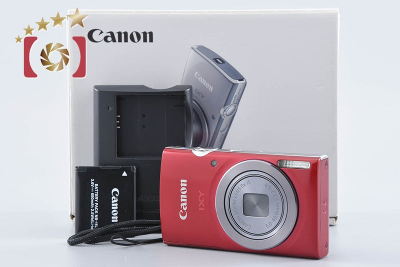 Canon IXY 160 Red 20.0 MP Digital Camera w/ Box from Japan