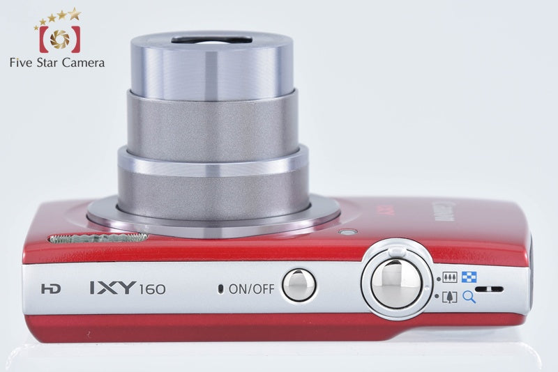 Canon IXY 160 Red 20.0 MP Digital Camera w/ Box from Japan