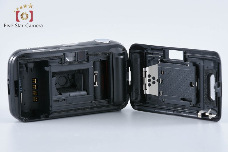 Olympus μ[mju:] Black 35mm Point & Shoot Film Camera from Japan