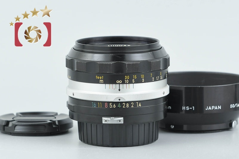Nikon NIKKOR-S.C Auto 50mm f/1.4 Non Ai Lens from Japan