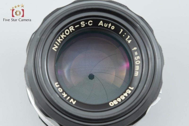 Nikon NIKKOR-S.C Auto 50mm f/1.4 Non Ai Lens from Japan