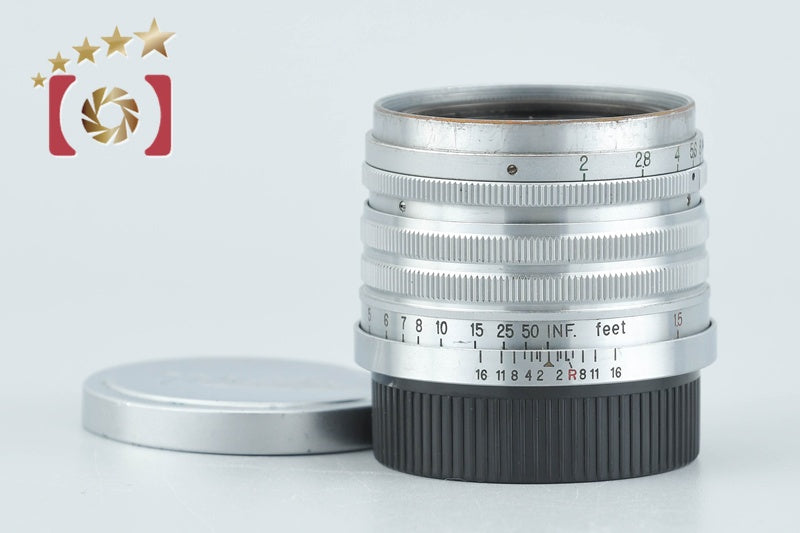 Nikon NIKKOR-H.C 50mm f/2 L39 LTM Leica Thread Mount Lens from Japan