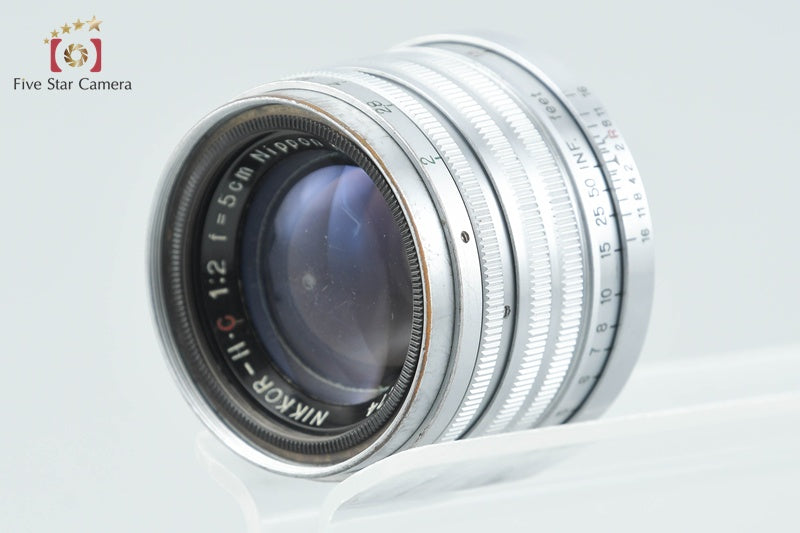 Nikon NIKKOR-H.C 50mm f/2 L39 LTM Leica Thread Mount Lens from Japan
