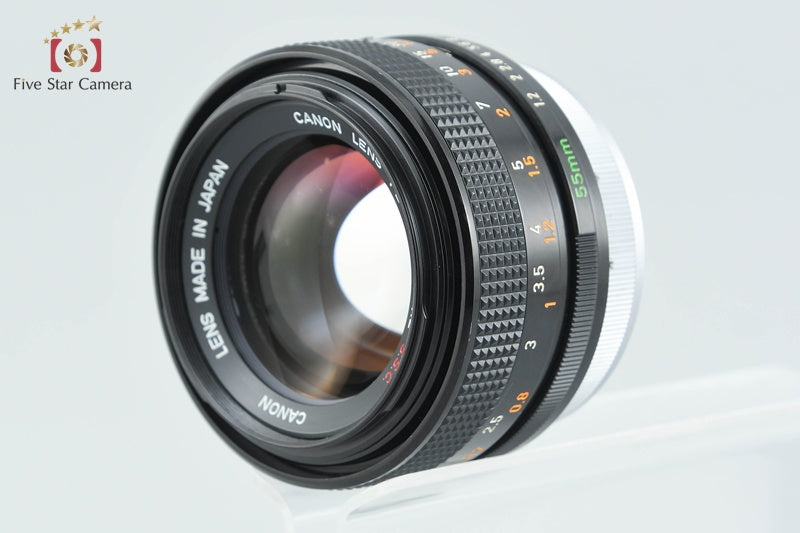 Canon FD 55mm f/1.2 S.S.C. from Japan