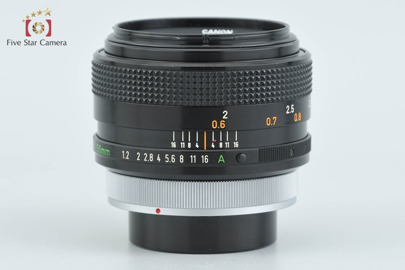 Canon FD 55mm f/1.2 S.S.C. from Japan