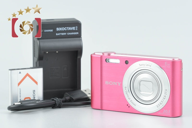 Sony Cyber-Shot DSC-W810 Pink Digital Camera [Japanese Language Only] from Japan