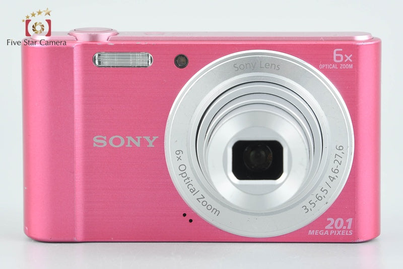 Sony Cyber-Shot DSC-W810 Pink Digital Camera [Japanese Language Only] from Japan