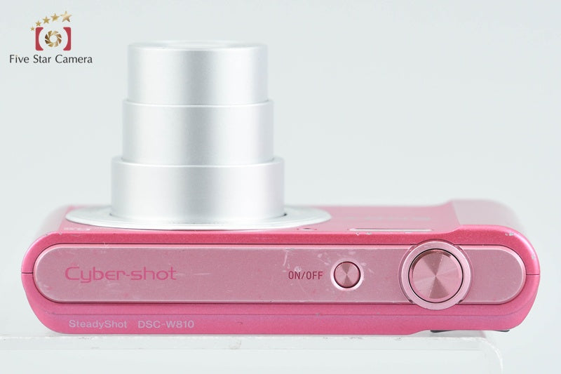 Sony Cyber-Shot DSC-W810 Pink Digital Camera [Japanese Language Only] from Japan