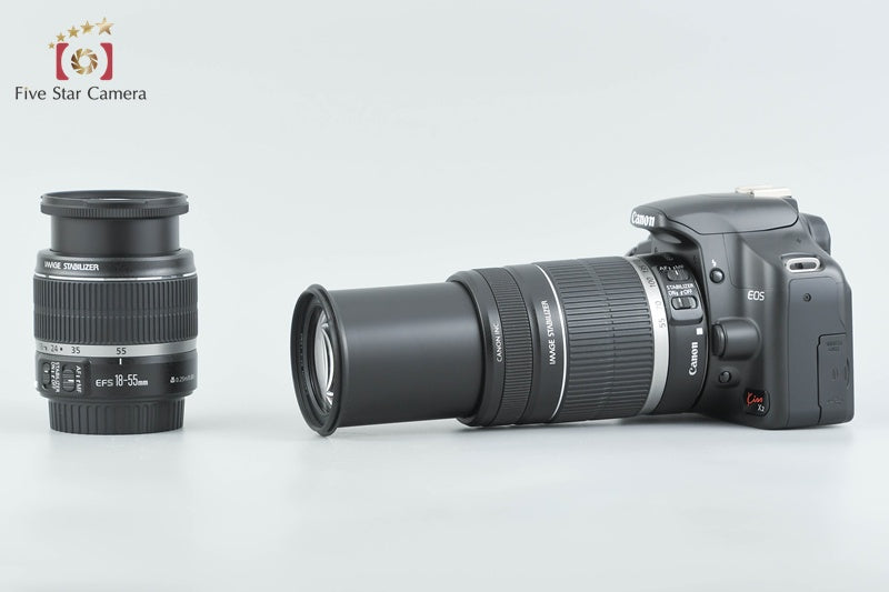 Canon EOS Kiss X2 / Rebel XSi / 450D 12.2 MP 18-55 55-250 Lenses from Japan