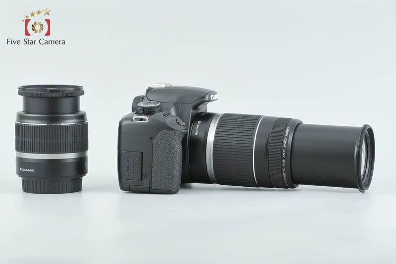 Canon EOS Kiss X2 / Rebel XSi / 450D 12.2 MP 18-55 55-250 Lenses from Japan