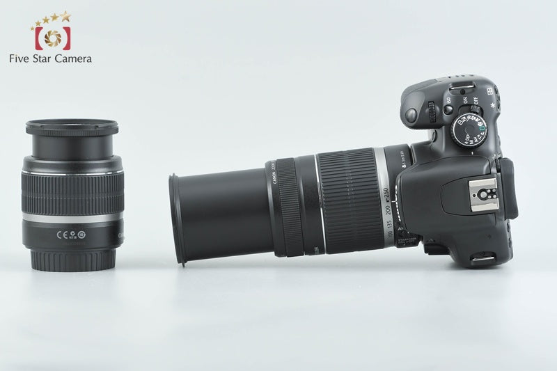 Canon EOS Kiss X2 / Rebel XSi / 450D 12.2 MP 18-55 55-250 Lenses from Japan