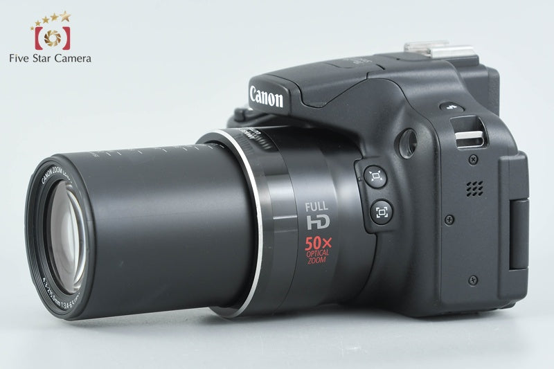 Canon PowerShot SX50 HS Black 12.1 MP Digital Camera w/ Box from Japan
