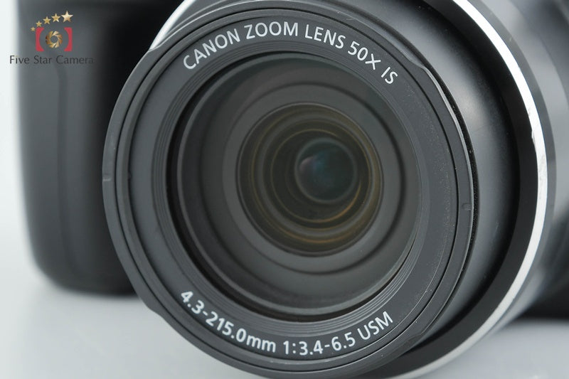 Canon PowerShot SX50 HS Black 12.1 MP Digital Camera w/ Box from Japan