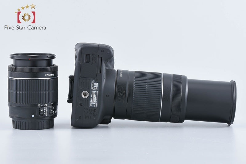 Canon EOS Kiss X7 / Rebel SL1 / 100D 18.0 MP 18-55 55-250 Lenses from Japan