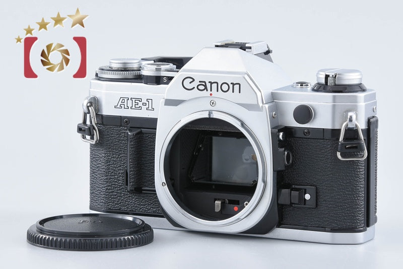 Canon AE-1 Silver 35mm SLR Film Camera Body from Japan