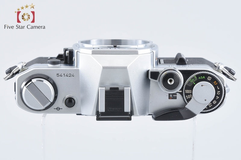Canon AE-1 Silver 35mm SLR Film Camera Body from Japan
