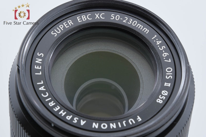 Fujifilm XC 50-230mm f/4.5-6.7 OIS II Black from Japan