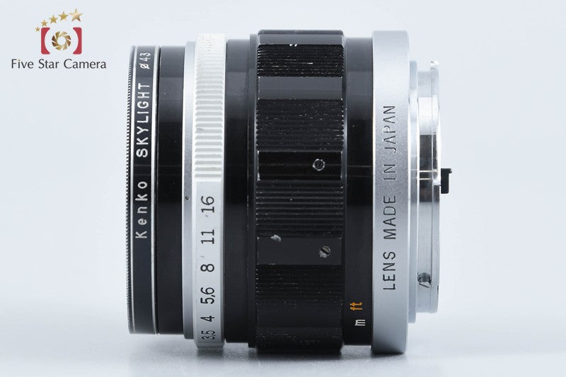 Olympus G.ZUIKO AUTO-W 20mm f/3.5 for Pen F FT FV from Japan