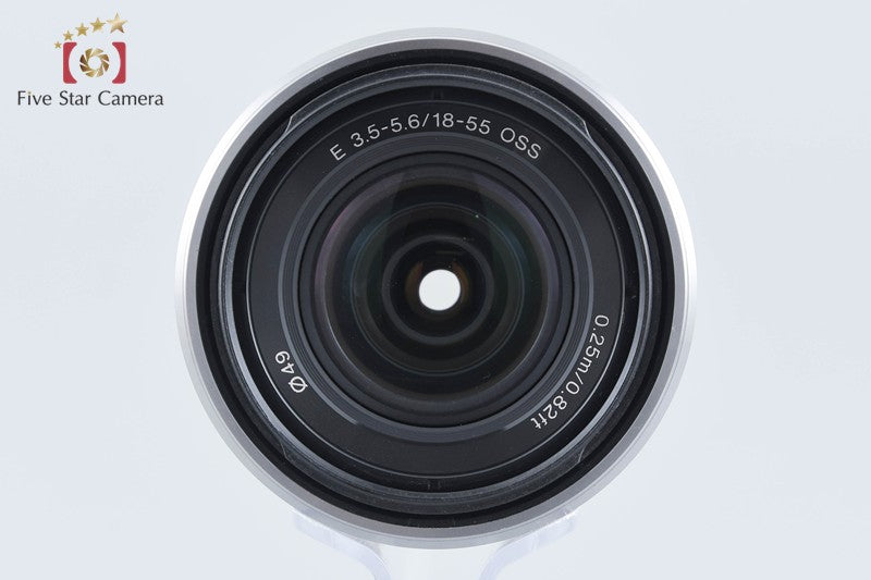 SONY E 18-55mm f/3.5-5.6 OSS SEL1855 Silver from Japan