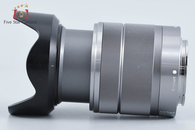 SONY E 18-55mm f/3.5-5.6 OSS SEL1855 Silver from Japan