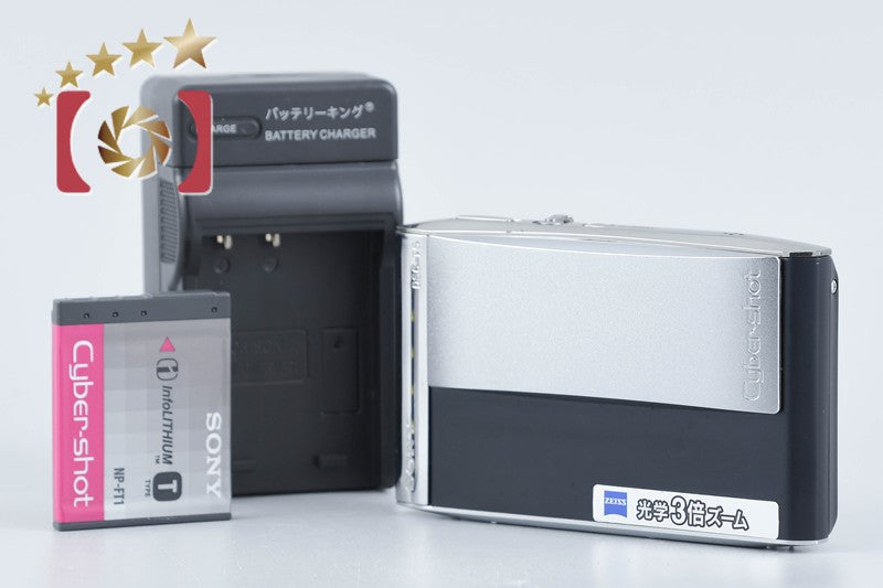 Sony Cyber-Shot DSC-T5 Black Digital Camera [Japanese Language Only] from Japan