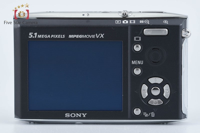 Sony Cyber-Shot DSC-T5 Black Digital Camera [Japanese Language Only] from Japan