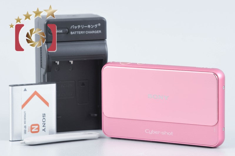 Sony Cyber-Shot DSC-T110 Pink Digital Camera [Japanese Language Only] from Japan