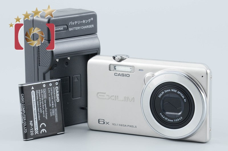 CASIO EXILIM EX-Z770 Silver 16.1 MP Digital Camera from Japan
