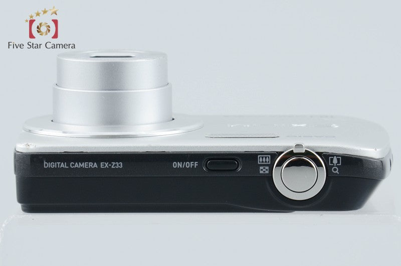 CASIO EXILIM EX-Z33 Silver 10.1 MP Digital Camera from Japan