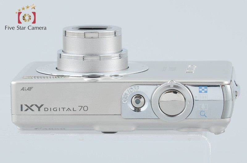Canon IXY DIGITAL 70 Silver 6.0 MP Digital Camera from Japan