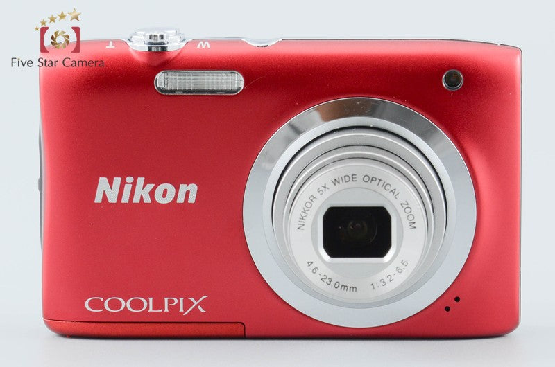 Nikon COOLPIX A100 Red 20.1 MP Digital Camera from Japan