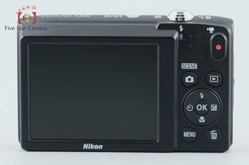 Nikon COOLPIX A100 Red 20.1 MP Digital Camera from Japan