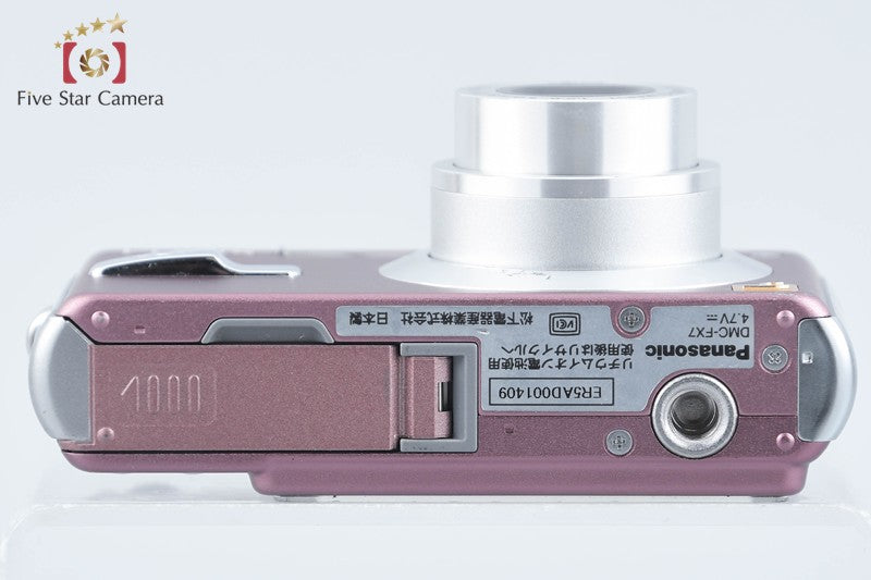 Panasonic LUMIX DMC-FX7 Pink Bronze 8.1 MP Digital Camera from Japan