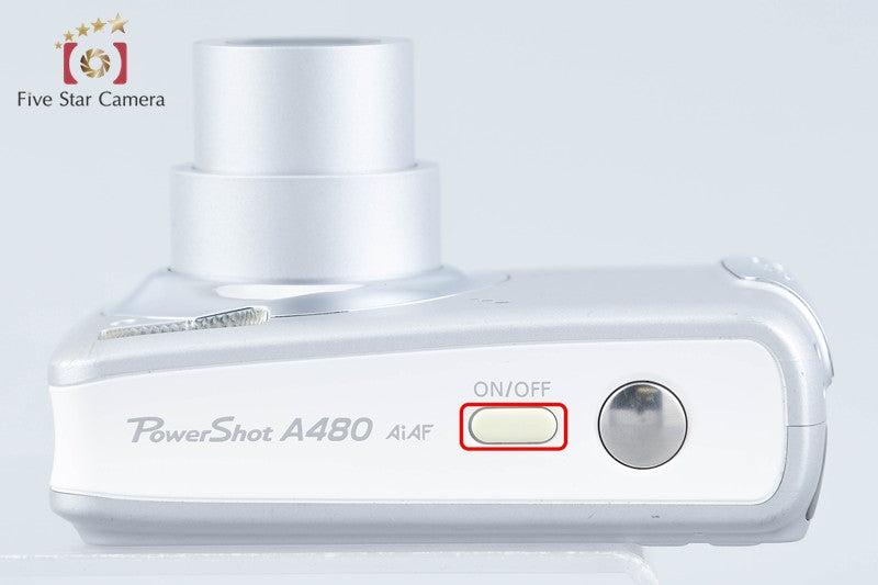 Canon PowerShot A480 Silver 10.0 MP Digital Camera from Japan
