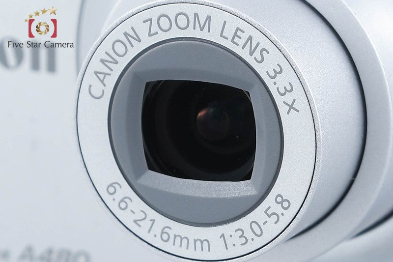 Canon PowerShot A480 Silver 10.0 MP Digital Camera from Japan