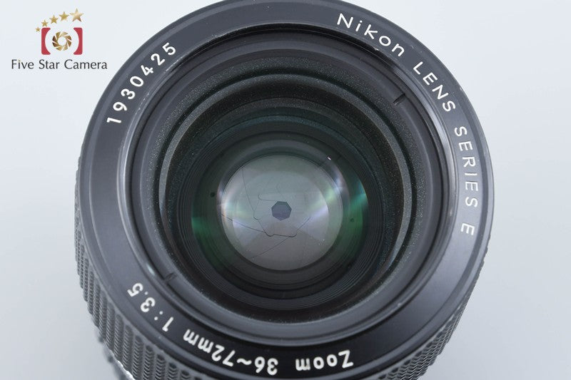 Nikon Ai-S SERIES E ZOOM 36-72mm f/3.5 from Japan