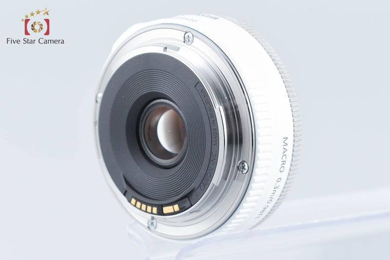 Canon EF 40mm f/2.8 STM White from Japan