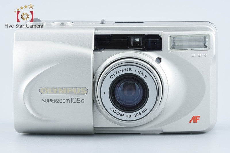Olympus SUPERZOOM 105G 35mm Point & Shoot Film Camera from Japan