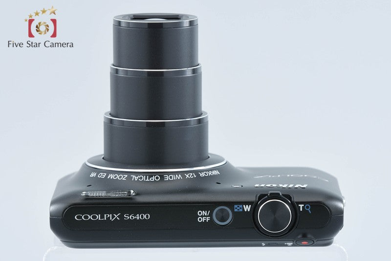 Nikon COOLPIX S6400 Smart Black 16.0 MP Digital Camera from Japan