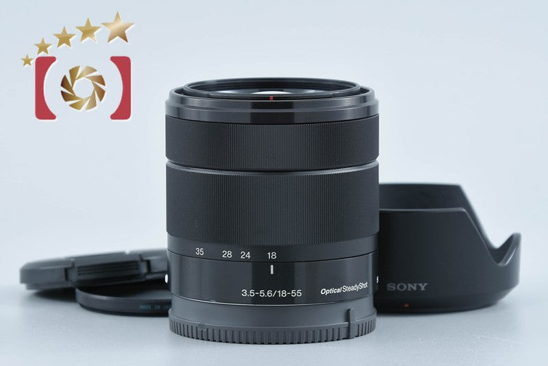SONY E 18-55mm f/3.5-5.6 OSS SEL1855 Black from Japan