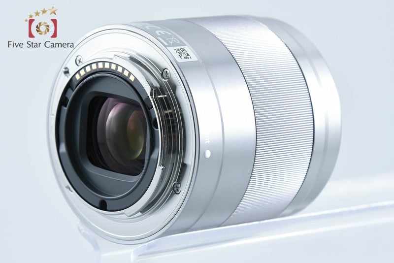 SONY E 50mm f/1.8 OSS SEL50F18 Silver from Japan